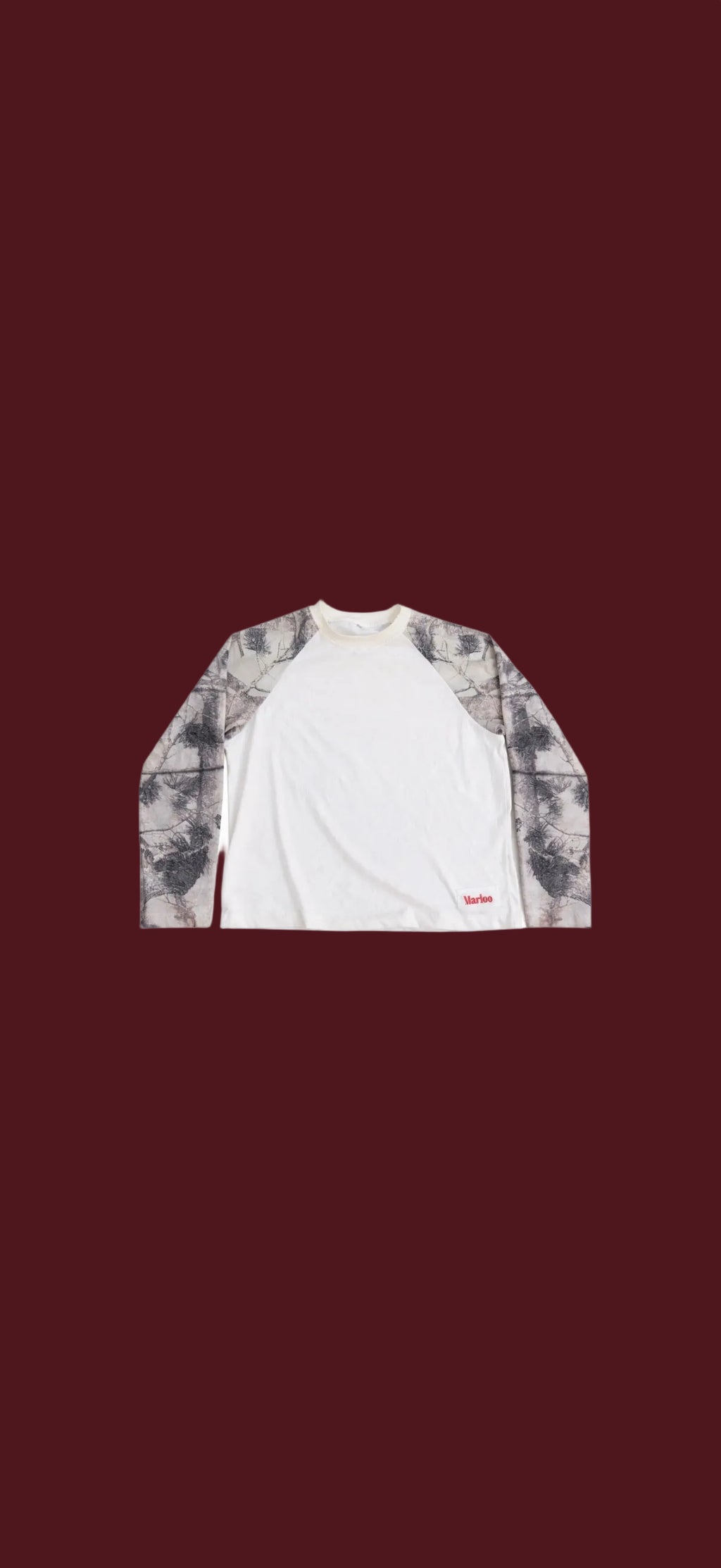 CAMO RAGLAN LONG SLEEVE - PREORDER